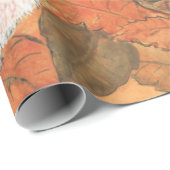 ハリネズミが互いに話し合うイラストレーション ラッピングペーパー (ロールコーナー)