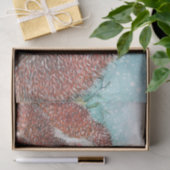 ハリネズミが互いに話し合うイラストレーション 薄葉紙 (ギフト)