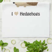 ハリネズミが大好き キッチンタオル (折り畳み)