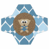 ハリネズミとブルーハート サッカーボール (フラット)