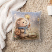 ハリネズミとホタルの子供部屋＆ベビー用品 クッション (ブランケット)