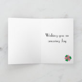 ハリネズミと子マザーズのデイカード カード (内部)