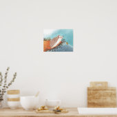 ハリネズミと最初のスノーフレーク ポスター (キッチン)