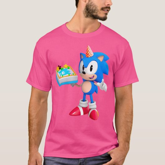 ハリネズミに影を落とす Tシャツ (正面)