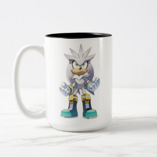 ハリネズミに銀をかける ツートーンマグカップ