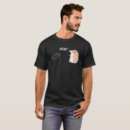 ハリネズミのおもしろいでかわいい冗談のワイシャツ Tシャツ