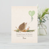 ハリネズミのキッス＆ハグ ハリネズミのキノコ バレンタイン (スタンド正面)