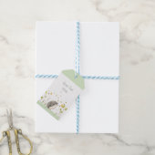 ハリネズミのギフトラベル ギフトタグ (より糸付き)