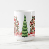 ハリネズミのクリスマストイショップのクリスマスツリー コーヒーマグカップ (中央)