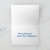 ハリネズミのクリスマス魔法 シーズンカード (内部)