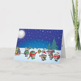 ハリネズミのクリスマス魔法 シーズンカード