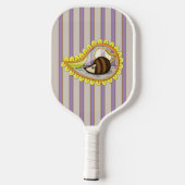 ハリネズミのクリッシー ピックルボールラケット (裏面)