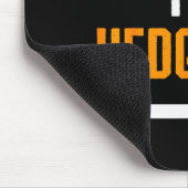 ハリネズミのコスプレと一緒におもしろハロウィンカップル マウスパッド (コーナー)