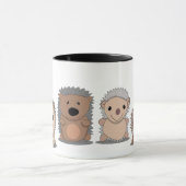 ハリネズミのコップ マグカップ (中央)