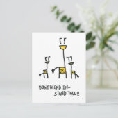 ハリネズミのサム – ジョニーのポストカード#1 ポストカード (スタンド正面)