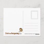 ハリネズミのサム – ジョニーのポストカード#1 ポストカード (裏面)