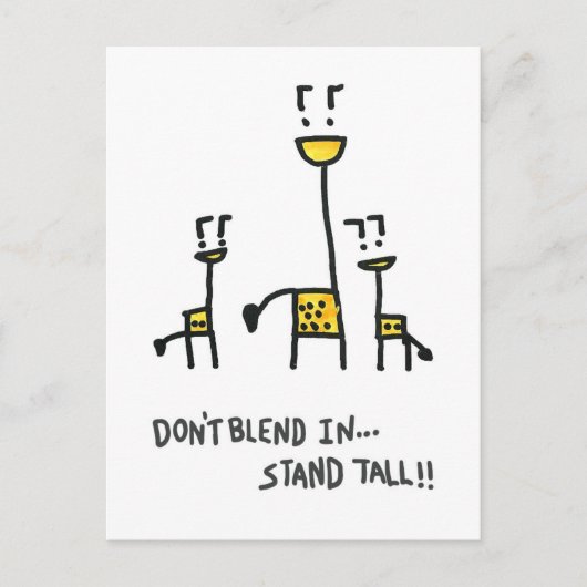 ハリネズミのサム – ジョニーのポストカード#1 ポストカード (正面)