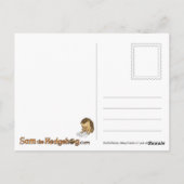 ハリネズミのサム – ジョニーのポストカード#3 ポストカード (裏面)