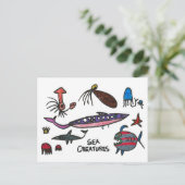 ハリネズミのサム – ジョニーのポストカード#4 ポストカード (スタンド正面)