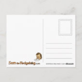 ハリネズミのサム – ジョニーのポストカード#4 ポストカード (裏面)