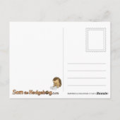 ハリネズミのサム – ジョニーのポストカード#6 ポストカード (裏面)