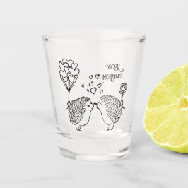 ハリネズミのショットグラス ショットグラス