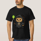 ハリネズミのネクロマンスシャツ Tシャツ (正面)