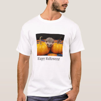 ハリネズミのハロウィンの挨拶 Tシャツ