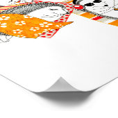 ハリネズミのビーチ ポスター (角)