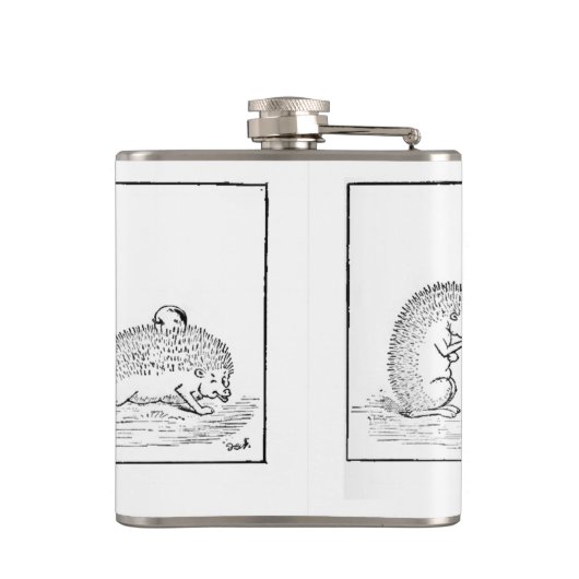 ハリネズミのフラスコ フラスク (裏面)
