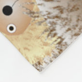 ハリネズミのフリースブランケット フリースブランケット (角)