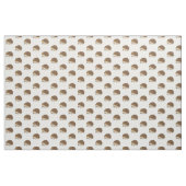 ハリネズミのプリントの生地 ファブリック (ヤード)