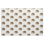 ハリネズミのプリントの生地 ファブリック (ファットクウォーター)