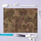 ハリネズミのモダンなカムフラージュ 薄葉紙 (クラフト)