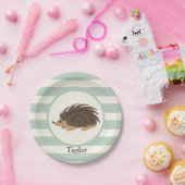 ハリネズミのヤマアラシ ペーパープレート (パーティー)