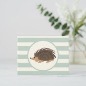 ハリネズミのヤマアラシ ポストカード (スタンド正面)