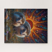 ハリネズミのラブパズル ジグソーパズル (横)