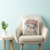 ハリネズミの一目惚れ クッション (椅子)