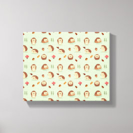 ハリネズミの世界 キャンバスプリント