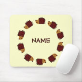 ハリネズミの交差! マウスパッド (マウス)