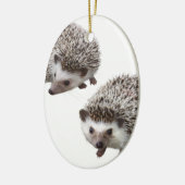ハリネズミの優良製品 セラミックオーナメント (左)