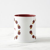 ハリネズミの円のマグ マグカップ (中央)