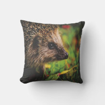 ハリネズミの動物クッション