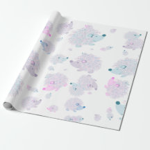 ハリネズミの包装紙