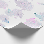 ハリネズミの包装紙 ラッピングペーパー (角)