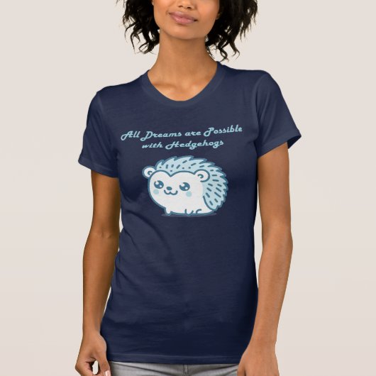 ハリネズミの夢 Tシャツ (正面)