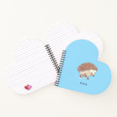 ハリネズミの大冒険 ノートブック (内部)