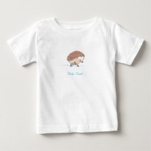 ハリネズミの大冒険 ベビーTシャツ (正面)