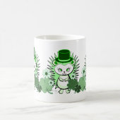 ハリネズミの幸運なアイルランド語 コーヒーマグカップ (中央)