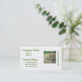 ハリネズミの心配の名刺 名刺 (スタンド正面)